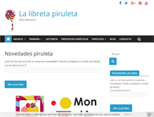Tablet Screenshot of lalibretapiruleta.com
